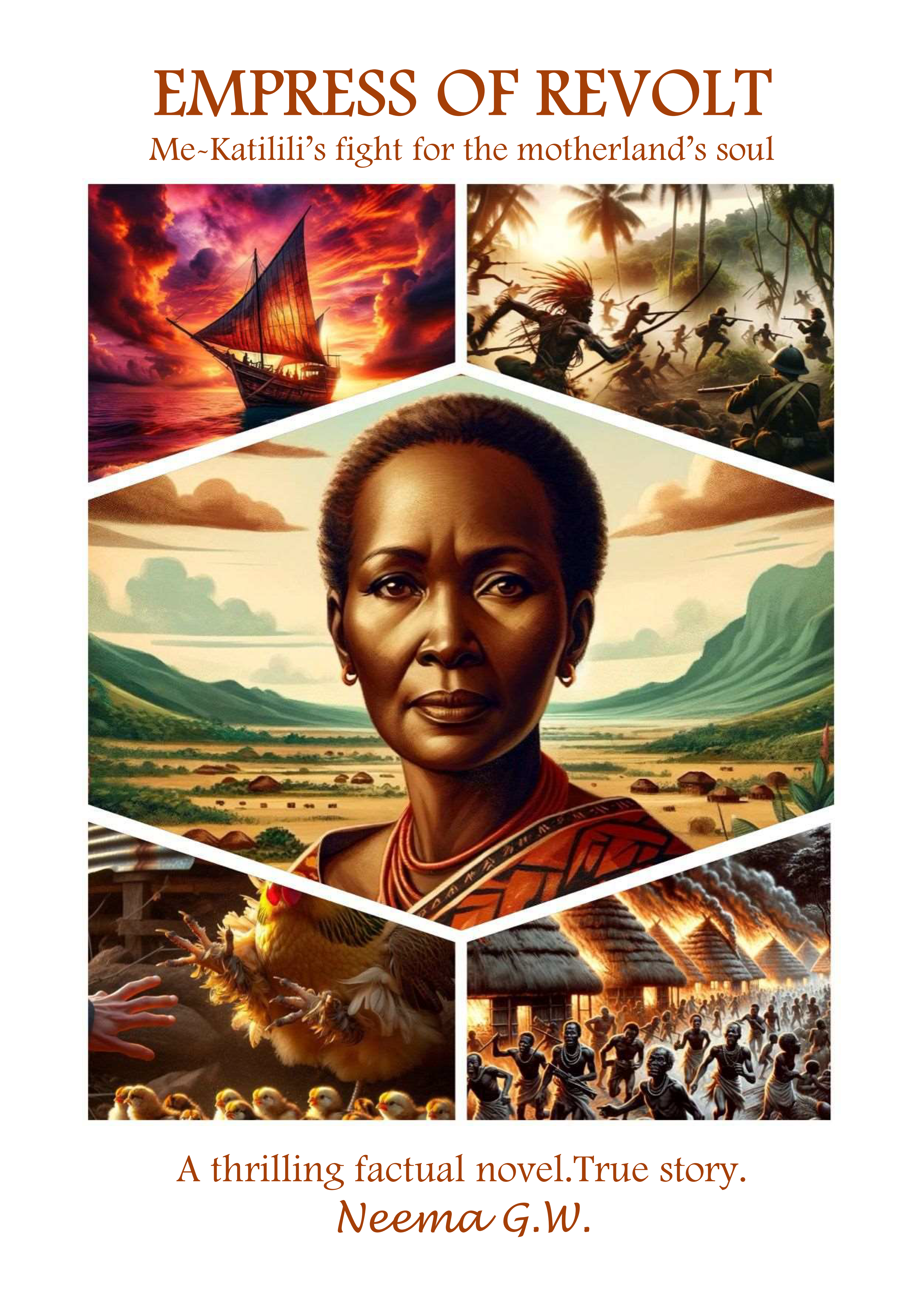 The book: Empress of revolt - Mekatilili's fight for the motherland's soul